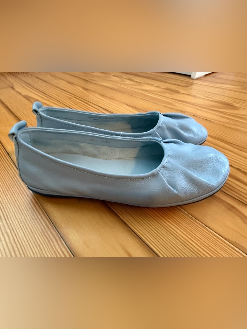 Camper Light Blue Ballet Flats - Picture 3 of 5